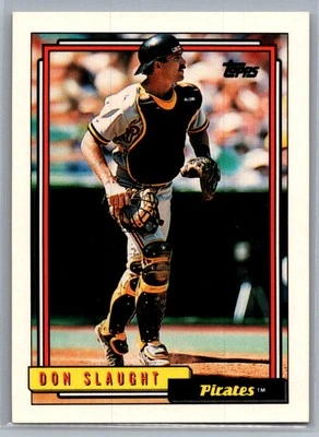 1992 Topps #524 Don Slaught - Image 1 of 2