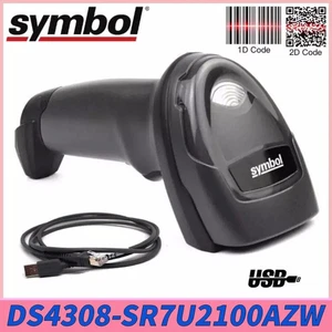 Symbol Zebra Motorola DS4308-SR7U2100AZW USB Handheld Barcode Scanner with Cable - Picture 1 of 6