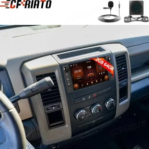 For 2009-2012 RAM 1500 2500 3500 Wifi CarPlay Car Radio GPS Stereo Android15 Cam - Picture 1 of 18
