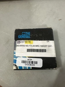 THE GENERAL 6006 ZZ E BEARING - Picture 1 of 3