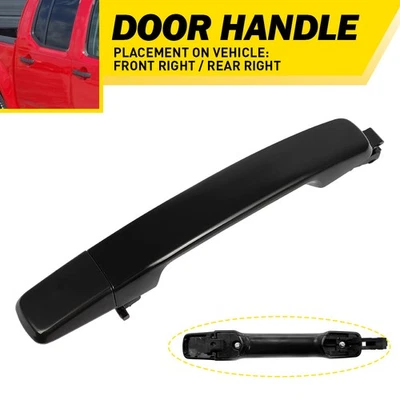 Front/Rear RH Outside Handle Door For 2005-2008 Nissan Frontier 2005-2015 Xterra - Image 1 of 4