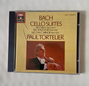 Bach / Paul Tortelier – Cello Suites Nos. 1, 4 & 5 - NM -SPECIAL EDITION - Bild 1 von 3