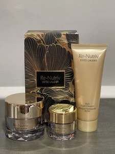 Estee Lauder Re Nutriv Ultimate Diamond Trio Face,Eye Cream & Rich Foam Cleanser - Picture 1 of 6