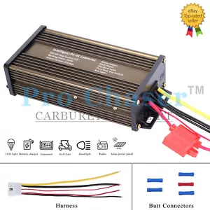 Pro Chaser DC-DC 36V 48V Voltage Converter Regulator Reducer to 12V 300W 25A - Picture 1 of 4