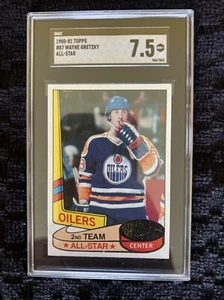 1980-81 Topps Wayne Gretzky All-Star SGC 7.5 (Perfectly Centered) - Picture 1 of 2