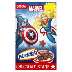 Marvel Disney Chocolate Stars Weetabix Müsli 500g - Bild 1 von 1