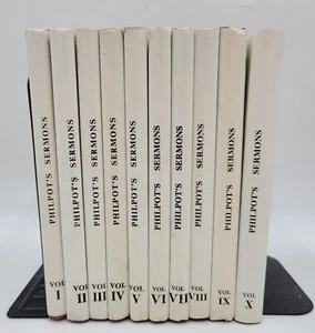 Sermons by the Late J.C. Philpot Volumes 1-10 Hardcover Partial 10/12 Set Lot VG - Picture 1 of 15