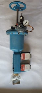 Actuated Diaphragm Valve ITT DIA-FLO 3/4" CL 150 Ductile Iron Pneumatic Actuator - Picture 1 of 12