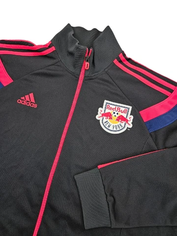 Adidas Men's New York Red Bulls MLS Full Zip Soccer Jacket Size XL Cover
