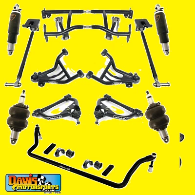 Sistema de suspensión neumática Ridetech, se adapta a Camaro 1970-1981, Firebird, Trans Am Foto 1 de 2