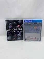 Watchdogs Legion Ultimate Steelbook Edition (Sony PlayStation 4, 2020) COMPLETE