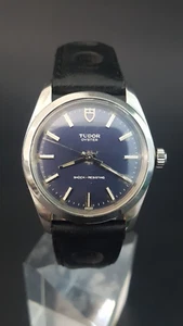 5: 1978 Tudor Oyster (Rolex) Midnight Blue Dial Steel Automatic Men’s Wristwatch - Picture 1 of 18
