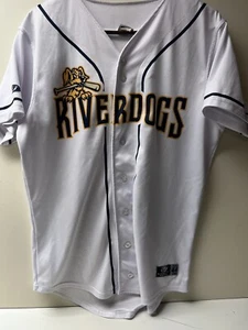 Maglia Rays Tre Morgan 23/24 Championship Game usata Riverdogs TOP PROSPECT #10 - Foto 1 di 3