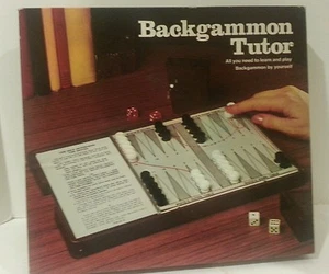 Vintage Backgammon Tutor Game 1974 Lowe's - Picture 1 of 3