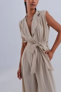 Jumpsuit Neu Mit Etikett Q2 Beige - Bild 1 von 3