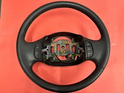 1998-2007 FORD F-250 F-350 BLACK FOAM STEERING WHEEL WITH CRUISE USED OEM - Image 1 of 4