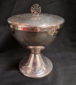 Wippell Old English Silver Plated Ciborium RUTLAND Chalice Holy Communion Church - Picture 1 of 22