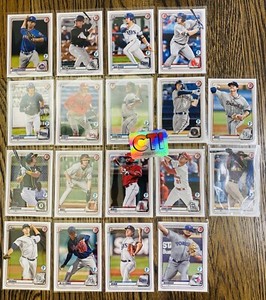 2020 TOPPS BOWMAN 1ST EDITION BASEBALL - BASE SINGLES - YOU PICK - ROOKIE RC BFE