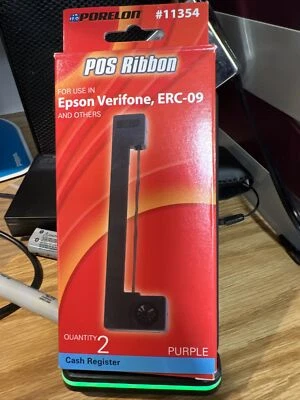 Porelon Ribbon 11354 For Epson ERC-40, 09,M-190,1911 SAMSUNG ER700 SHARP ER3232 - Image 1 of 3