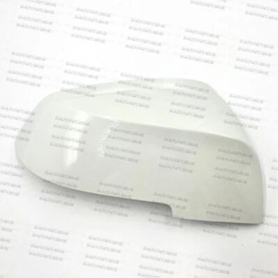 Cubierta de espejo retrovisor lateral pintada lateral blanca L&R Alpine para BMW X1 2013-2018 Foto 1 de 4