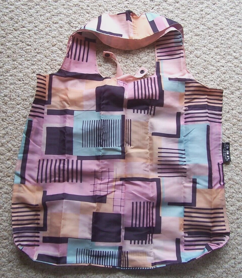 Bolsa de compras reutilizable Envirosax doble asa enrollable y broche de presión cerrada Foto 1 de 4