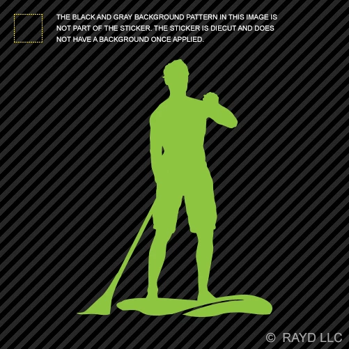 Pegatina de paddleboarding troquelada calcomanía surf paddle board Foto 1 de 1