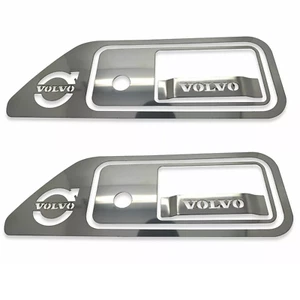 6Pcs Door Handle Lid Chrom S.Steel for Volvo FH-FM All Models - Picture 1 of 4