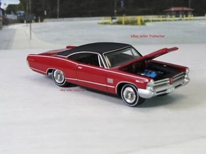 1965 65 Pontiac Catalina Tri Power Luxury Muscle Factory Stock Red 1/64 Scale - Picture 1 of 9