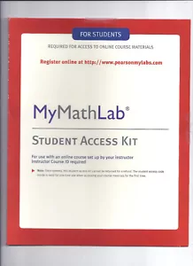 MyMathLab Student Access Code Kit–Can send instantly via email-My Math Lab - Picture 1 of 1