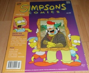 Simpsons Comics UK #22...Published December 3,1998 by Titan - Picture 1 of 3