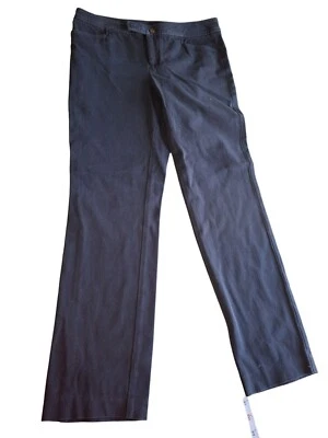 Pantalones Chaps para mujer Bootcut azul marino 10P pierna recta preppy Classiccore Foto 1 de 4