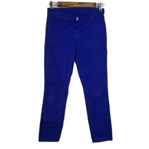 J Brand Skinny Leg Royal Blue Pant 26 Womens - Picture 1 of 5