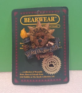 Boyds Bears and Friends MS. LIBEARTY Bearwear Pin - Picture 1 of 1