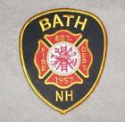 Bath Fire Dept Patch - New Hampshire - 4" x 4 3/4"