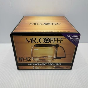 Mr. Coffee Replacement Decanter 10-12 Cup PD13 Coffee Maker Pot Carafe Glass New - Picture 1 of 5