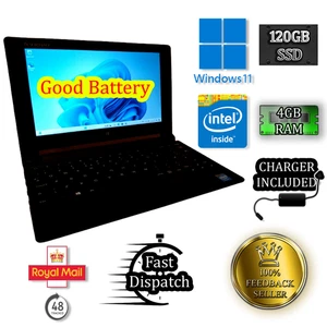 Lenovo Ideapad Flex 10 Intel Celeron N2840 2.16GHz 4GB 120GB SSD Windows 11 Pro - Imagen 1 de 18