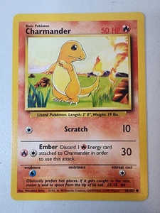 Charmander 046/102 Base Set Regular - Imagen 1 de 2