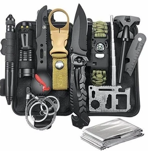 Outdoor Tool Multifunction Camping Adventure Equipment H7 Survival Set Sos Meet - Picture 1 of 1