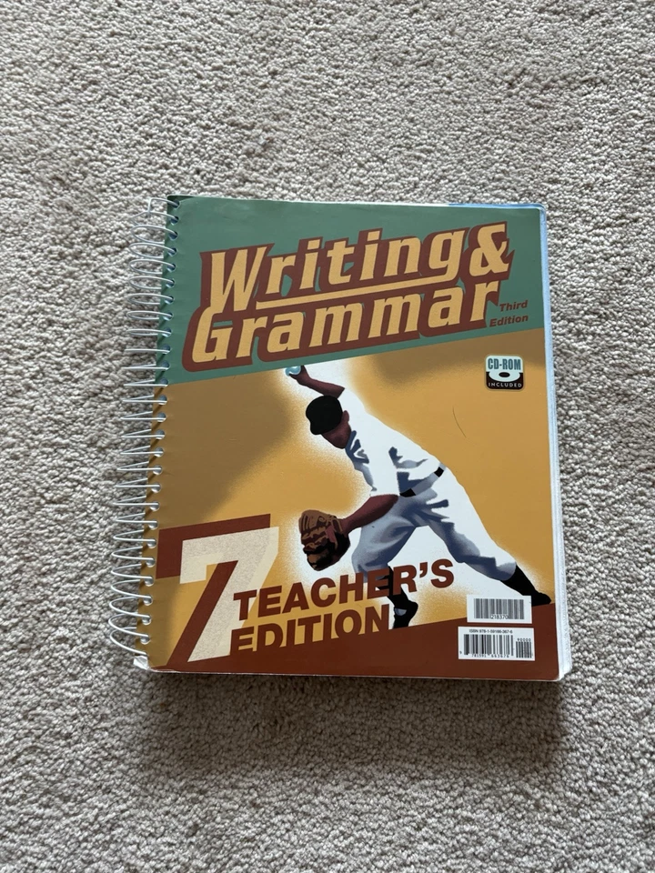 BJU Press Writing And grammar Gr 7 Teacher's Edition - Image 1 of 1