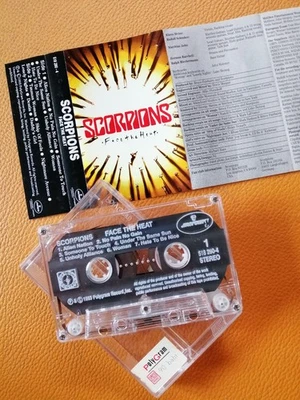 SCORPIONS [ FACE THE HEAT ] ORIGINAL CASSETTE THAILAND EDITION - Image 1 of 2