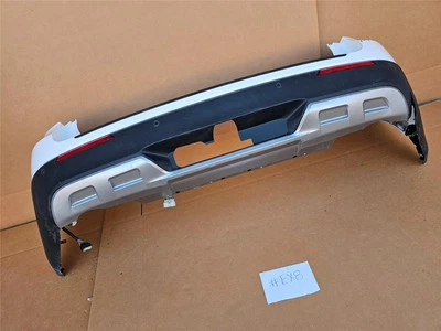 OEM 2020-2024 Ford Explorer Rear Bumper Cover Assy w/ Sensors Harness Star White - Image 1 of 4