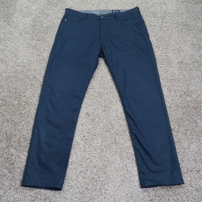 Pantalones Adriano Goldschmied Para Hombre 36 Azul AG Tellis Moderno Delgado Italia Chino 36x31 Foto 1 de 4