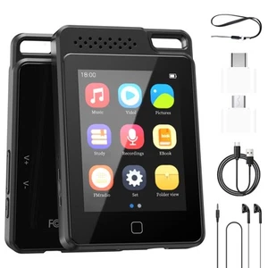 BOOTEEK MP3 Lettore Musicale Integrato da 64GB con Touchscreen da 2,4 ", Lettore - Foto 1 di 10