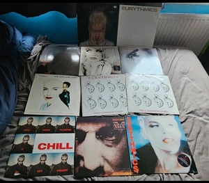 Eurythmics Vinyl Bundle X11 - Picture 1 of 5