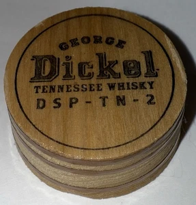 George Dickel Bourbon Barrel Bung Tennessee Whiskey - Picture 1 of 4