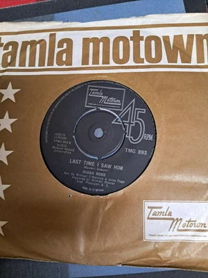 DIANA ROSS. LAST TIME I SAW HIM/EVERYTHING IS EVERYTHING. 7" VINYL IN VERY G.CON - Image 1 of 4