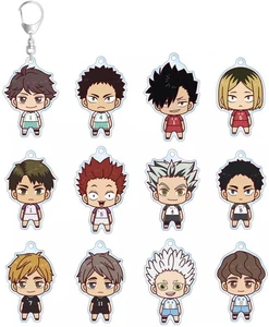 ¡¡Haikyu!! Trading Chokonto! Juego Llavero Acrílico 12 Personajes Ver.B - Imagen 1 de 1