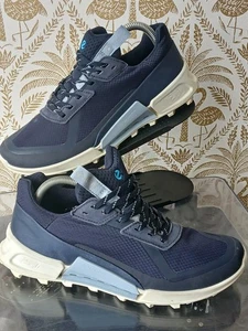 Women's ECCO Biom 2.1 Gortex Trainers Navy Blue Size UK 4.5 Superb Condition - Picture 1 of 15
