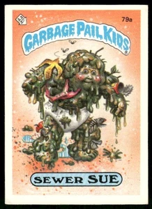 1985 Topps Garbage Pail Kids Series 2 (UK) #79a Sewer Sue - Picture 1 of 2