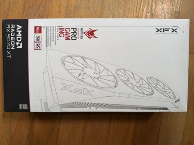 RGB XFX Mercury AMD Radeon RX 9070XT OC White Gaming Edition - Image 1 of 3